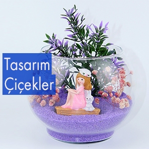 tasarım çiçekler